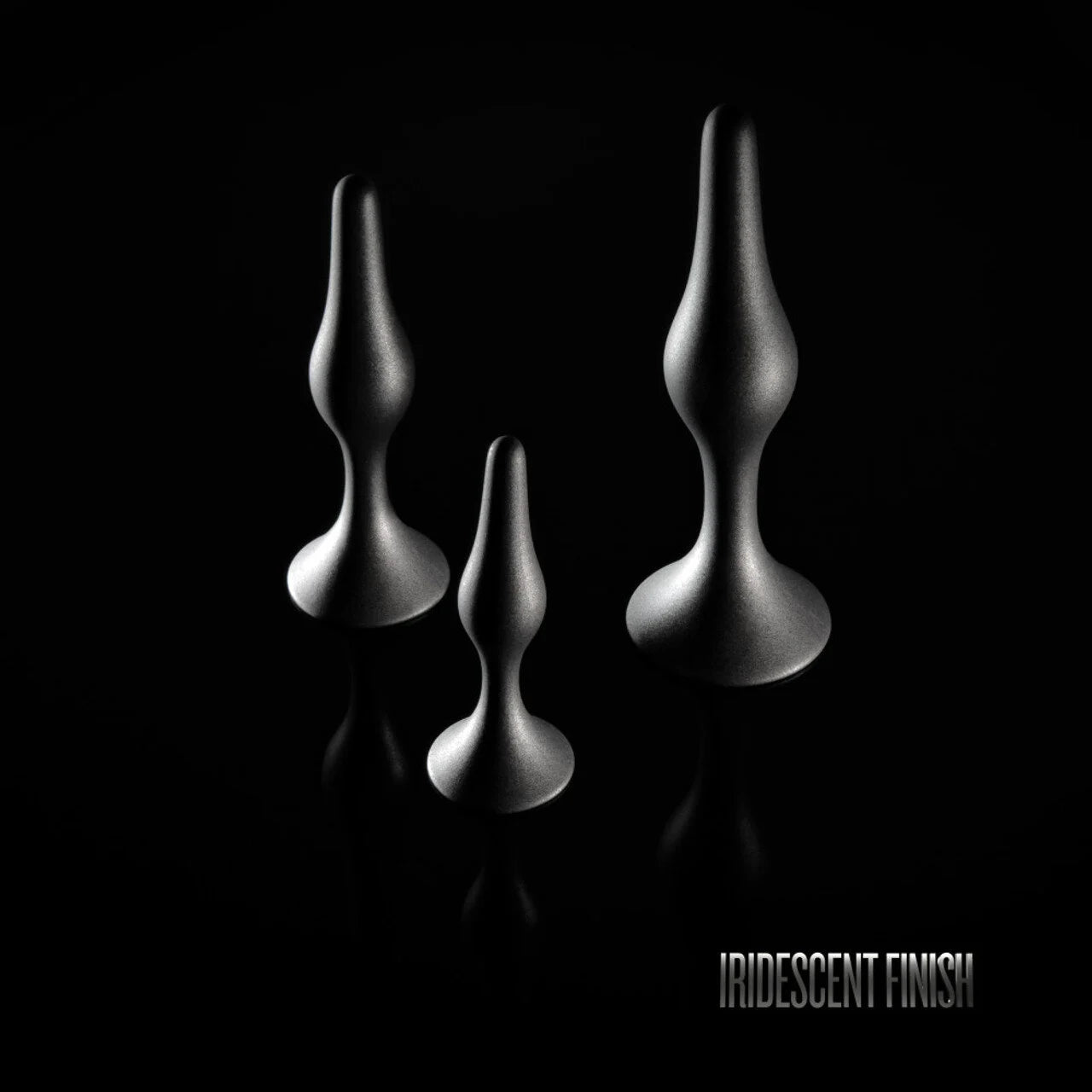 Blush Anal Adventures Matrix - Genesis Plug Kit - Stellar Silver