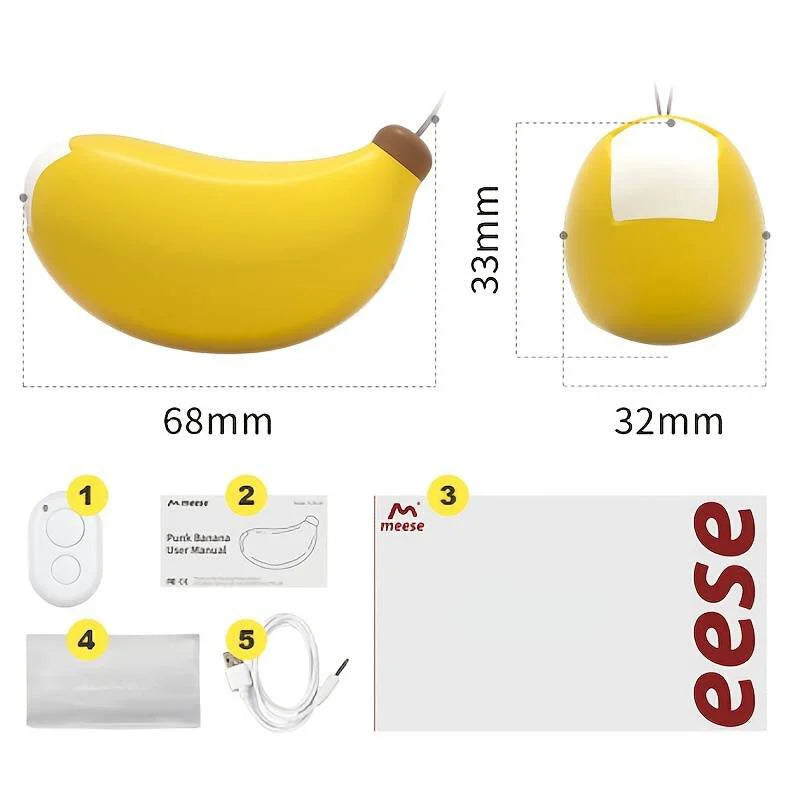 Meese Banana Mini Vibrator