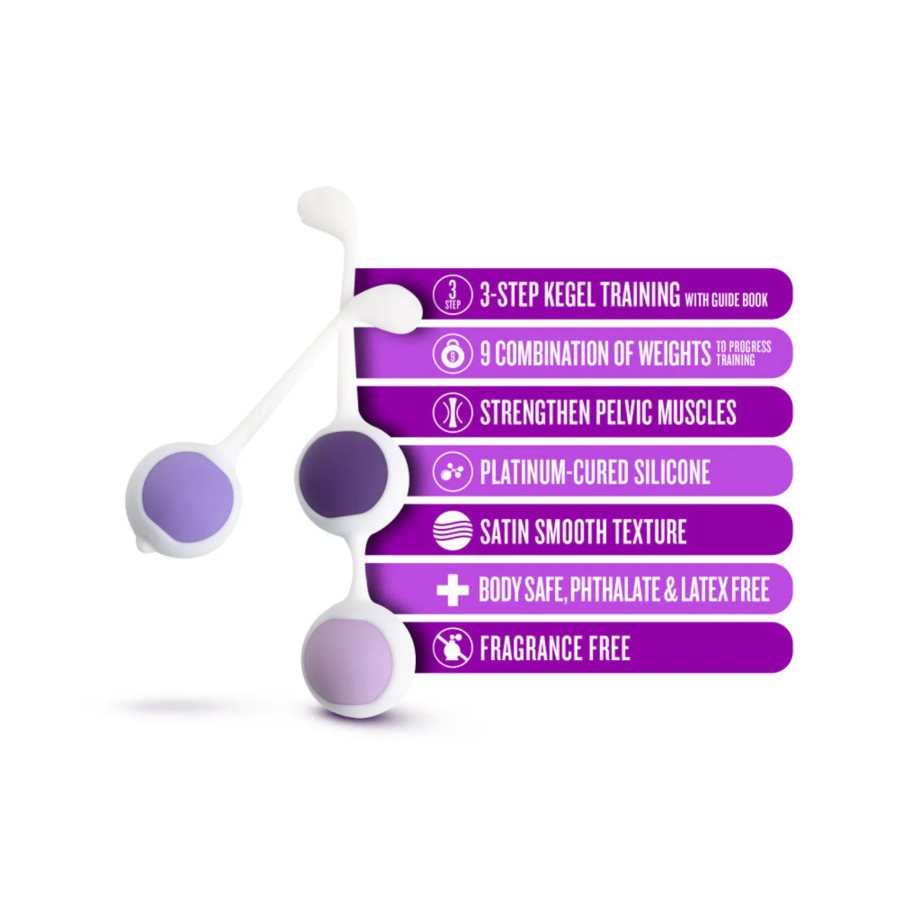 Wellness - Kegel Training Kit - Purple