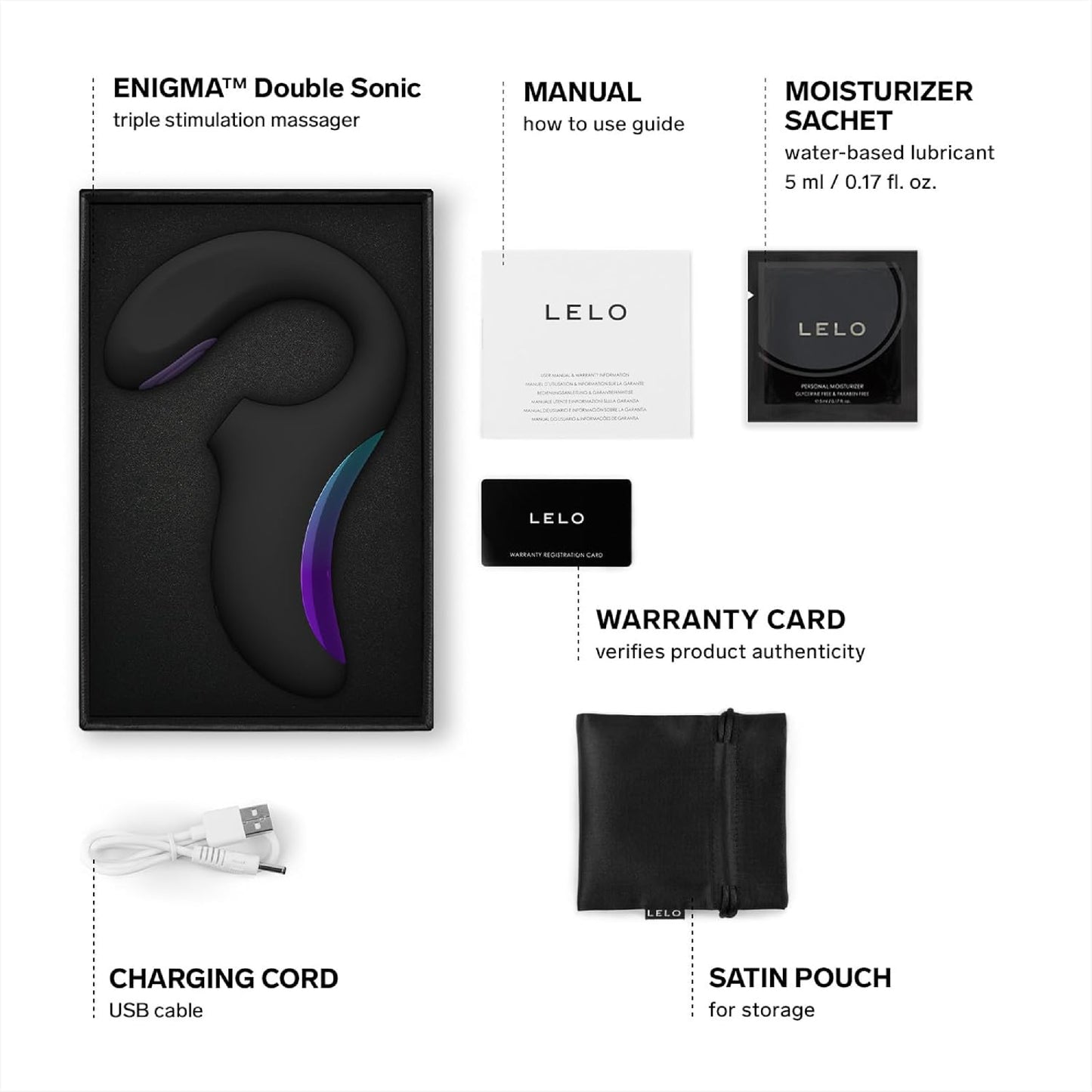 Lelo ENIGMA™ Double Sonic