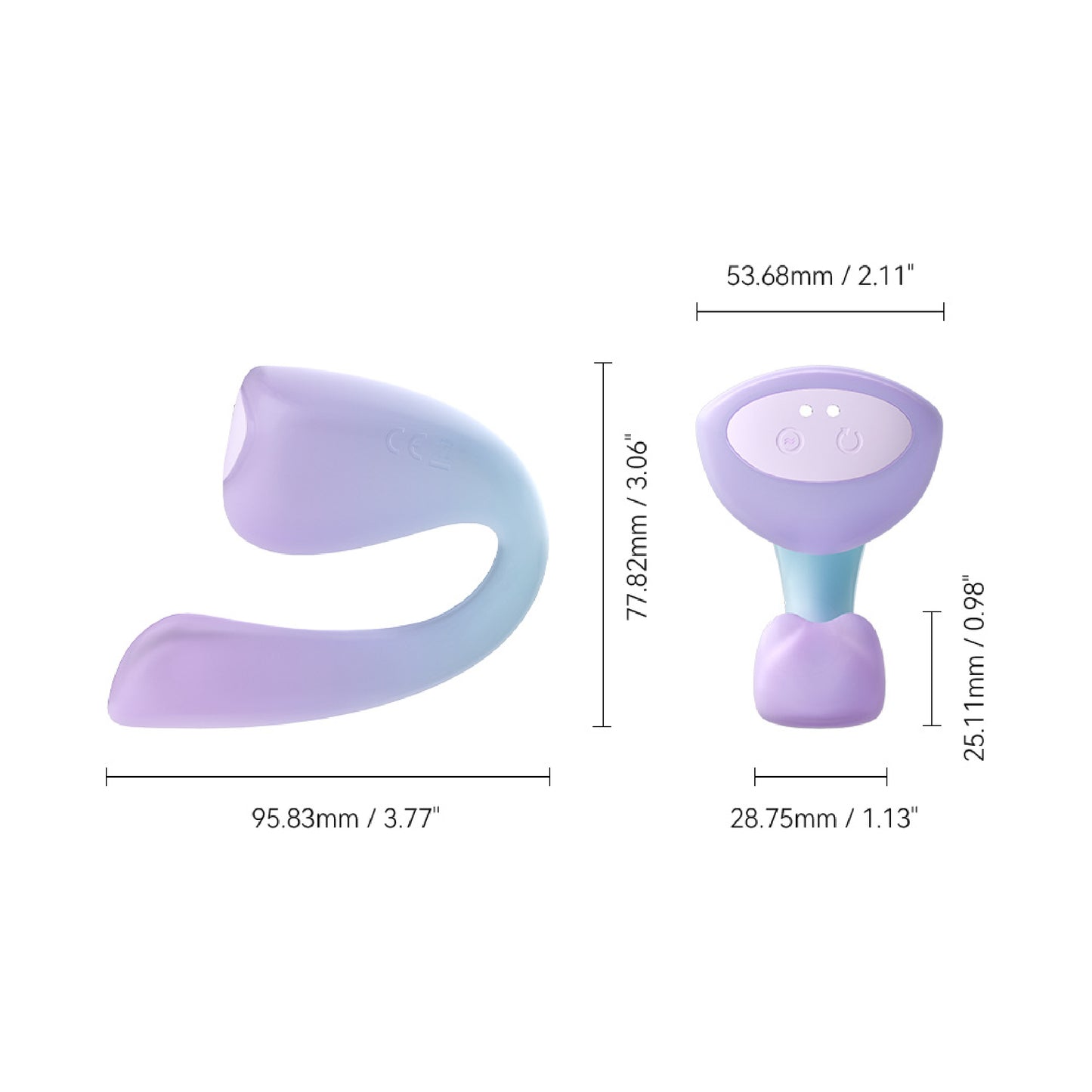 Osuga C-Tail Rotating Vibrator