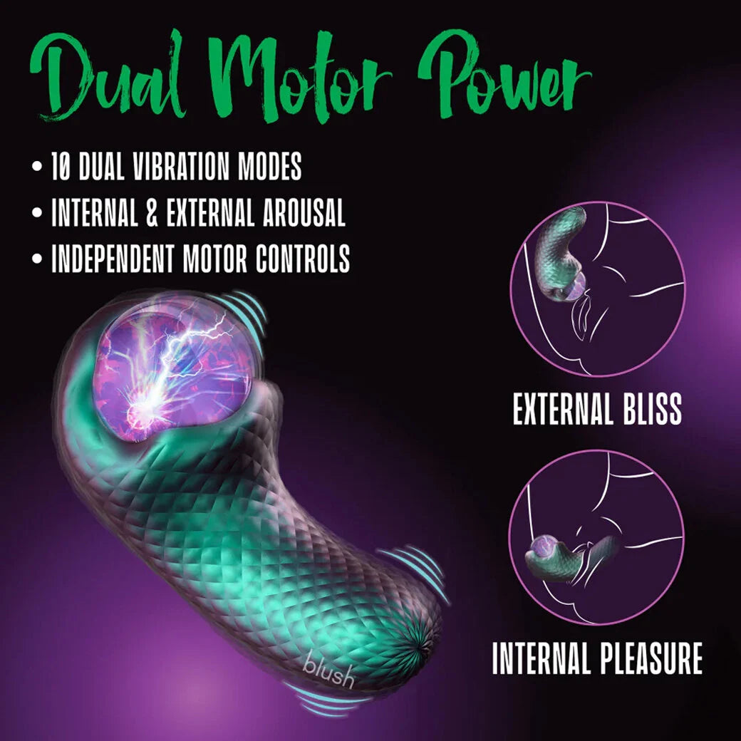 Temptasia By Blush Enchanted Serpent Pulse Vibrator