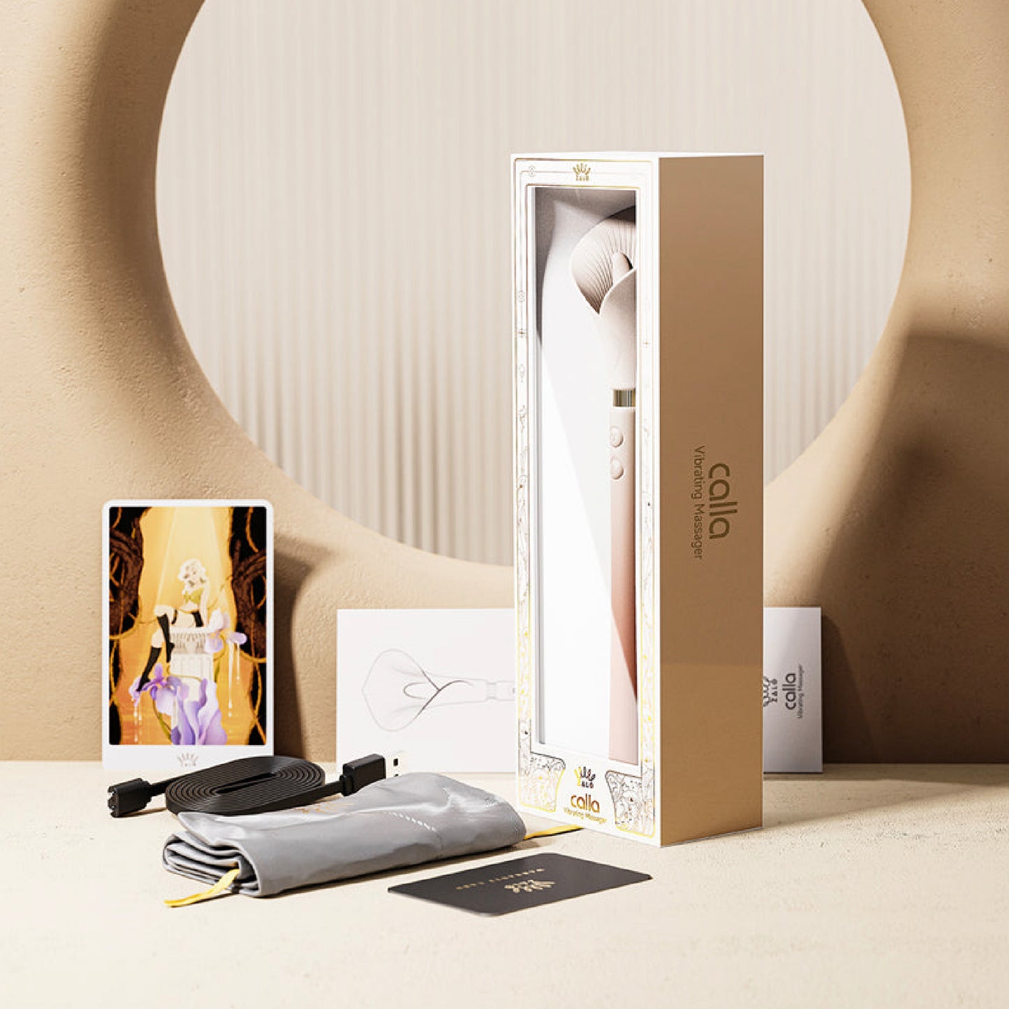 Zalo Calla (Dual-Head Vibrating Wand) - Pink