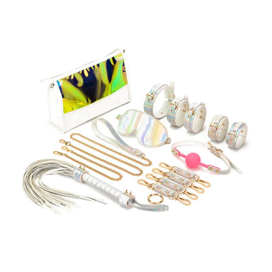 Aurora Luxury Vegan Leather BDSM Pouch Set