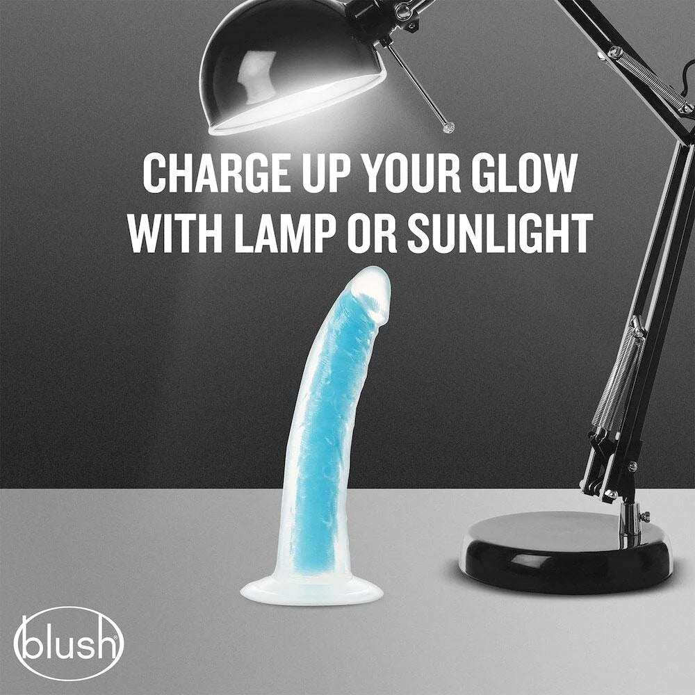 Neo Elite - Glow in the Dark - Light - 7 inch Silicone Dual Density